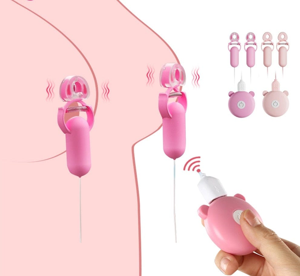 Remote Control Vibrating Egg With Nipple stimulation