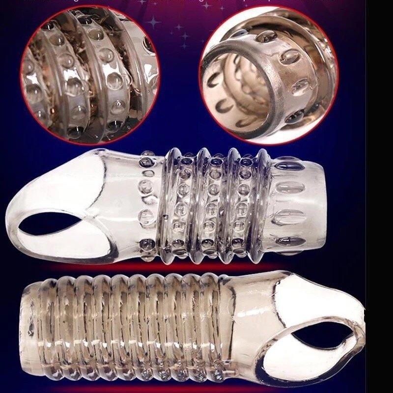 Silicone Penis Sleeve-Cock Ring-Penis Extender