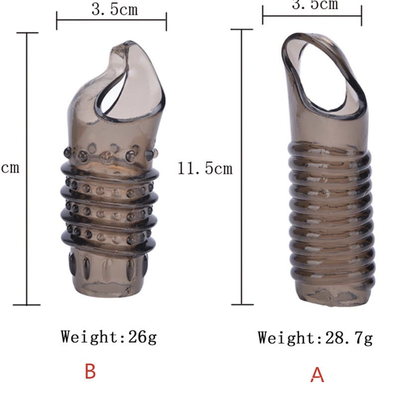 Silicone Penis Sleeve-Cock Ring-Penis Extender