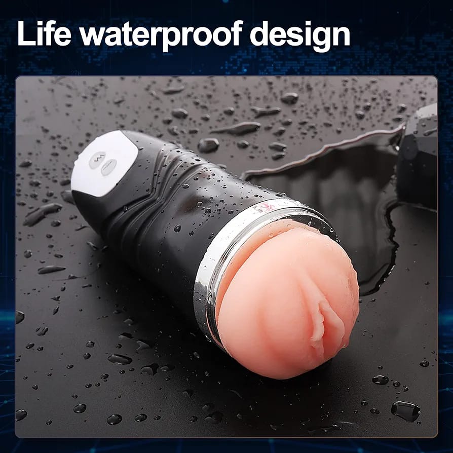 Sextoys Masturbation Cup-Charging-Multiple Vibration Mode-Sound-Interactive pronunciation Live Recording