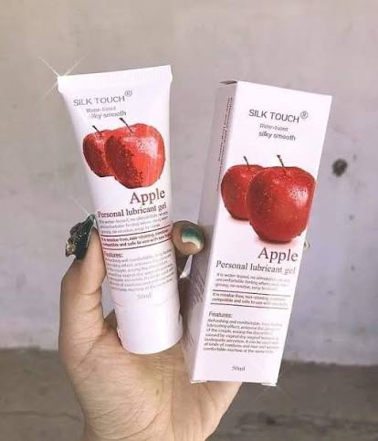 water based lubricant apple flavoured