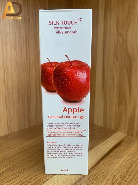 water based lubricant apple flavoured