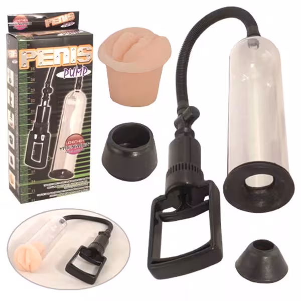 Male Penis Pump Manual Penis Enlarger Enhancement Erection Sex Toy
